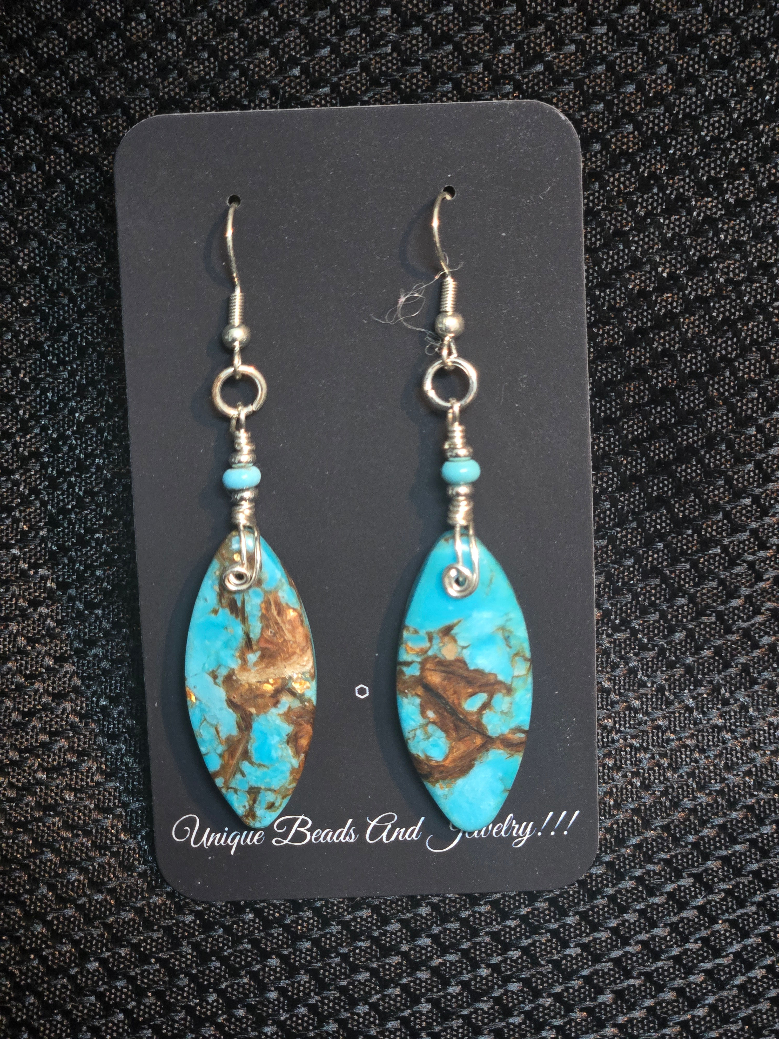 Beautiful Turquoise & Silver tone