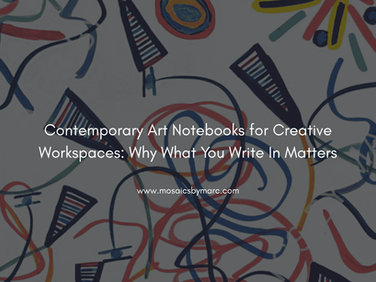 Contemporary art notebooks put a real artist's work on the object you use most. Here's what makes an art notebook worth buying for your creative workspace.