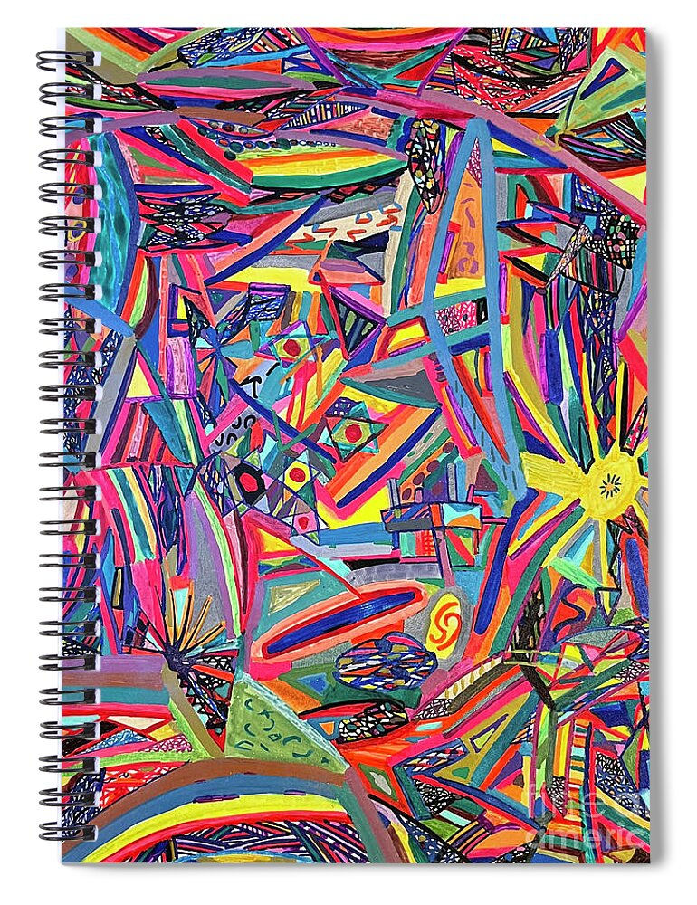 Sun - Spiral Notebook