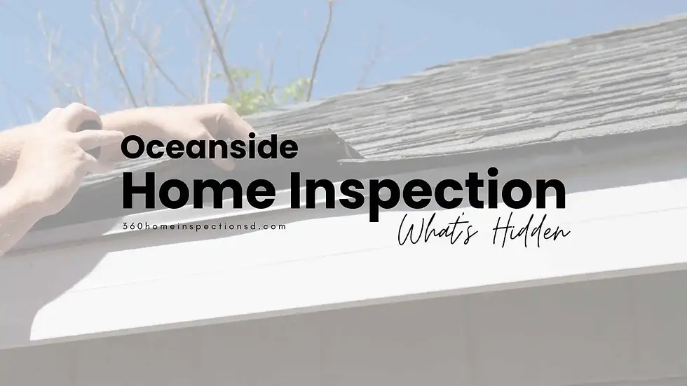 Oceanside home inspection: what coastal exposure can hide