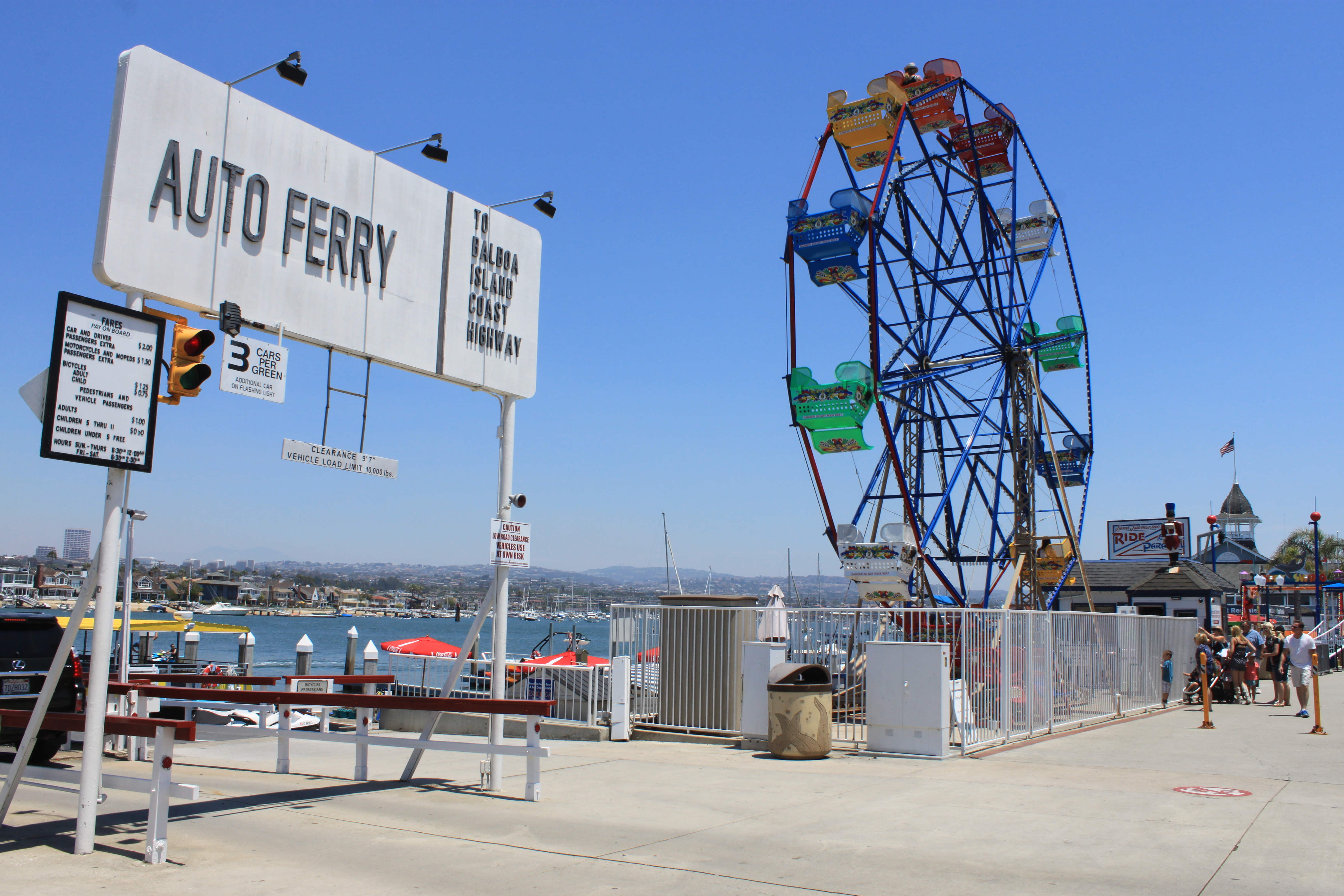 Balboa Fun Zone Ferris Wheel Prices