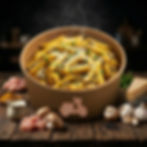 10. Penne Pollo Funghi e Curry