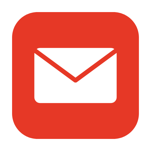email-square-icon-red