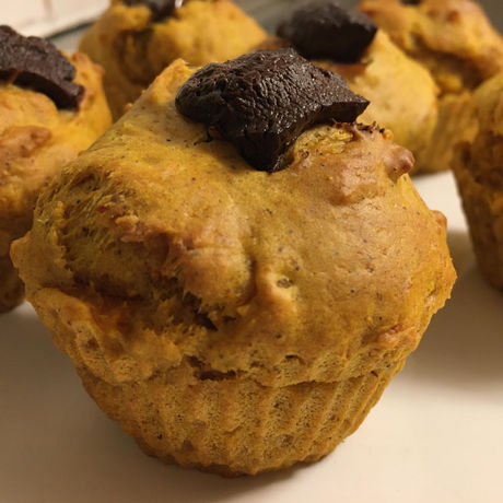Muffins d'automne (au potimarron)