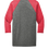 Thumbnail: BELLA+CANVAS Unisex 3/4-Sleeve Baseball Tee BC3200