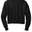 Thumbnail: District Women's Perfect Weight Fleece Cropped Crew DT1105