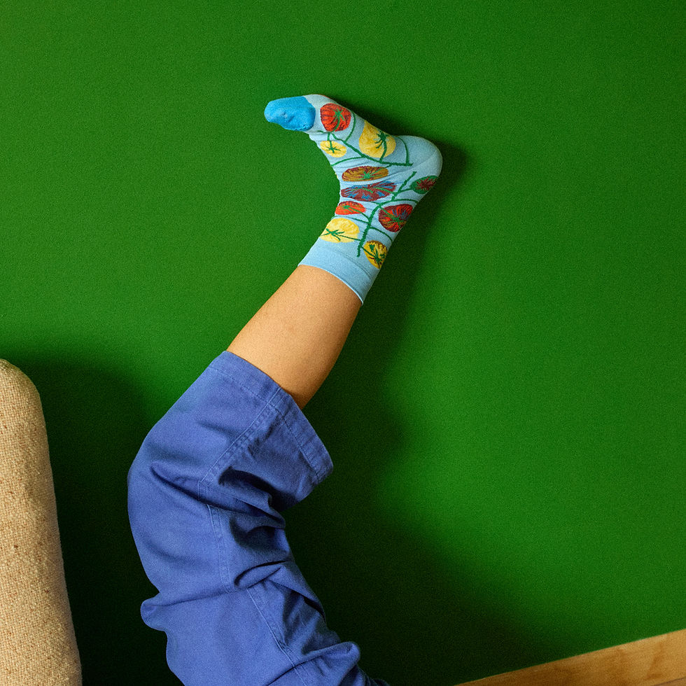 Miniature : Chaussettes Tomate Azur