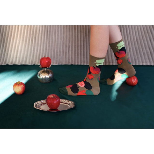 Miniature : Chaussette Pomme Taupe