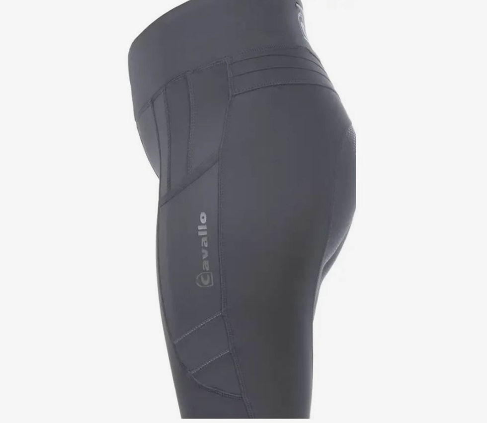 Miniaturbild: Cavallo Damen Reithose/Reitleggings CAVALLIN GRIP RL