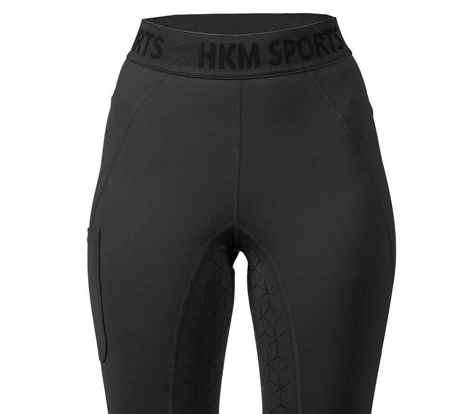 Miniaturbild: HKM Kinder Reithose/Reitlegging TABEA Silikon-Vollbesatz