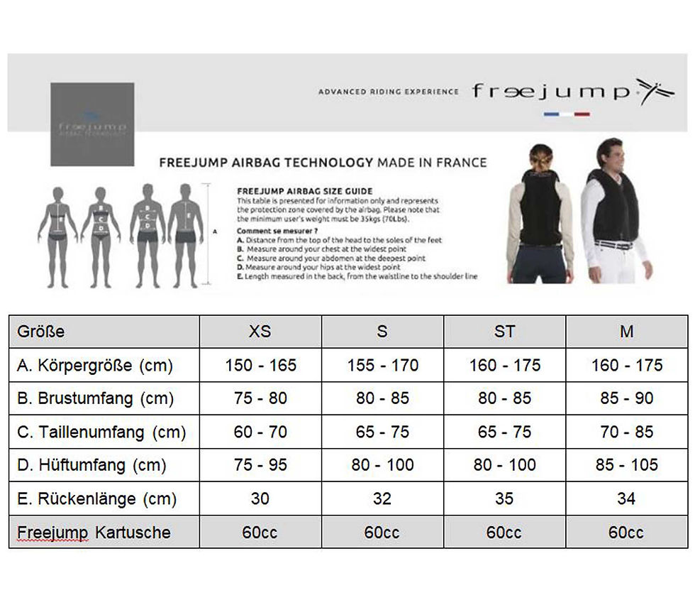 Miniaturbild: freejump AIRBAG VEST Unisex