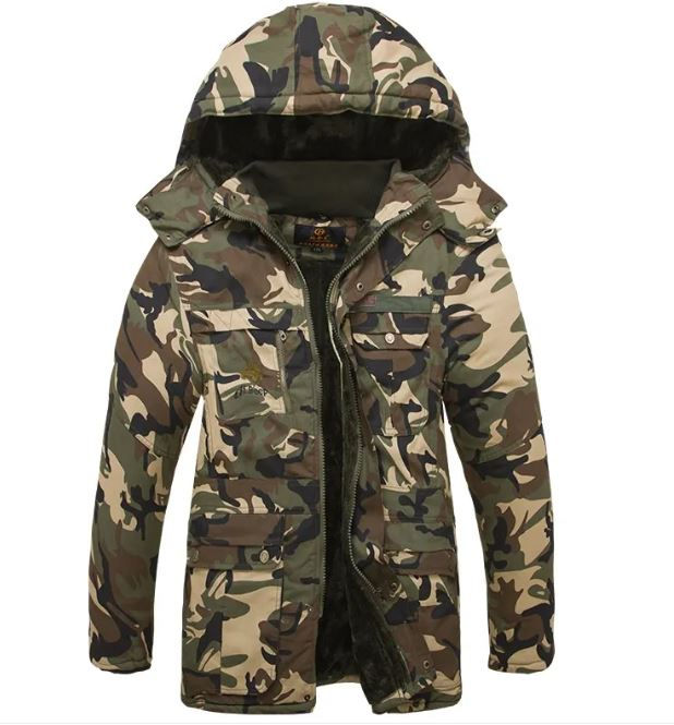 Miniatura: Windproof And Cold-resistant Cotton-padded Jacket