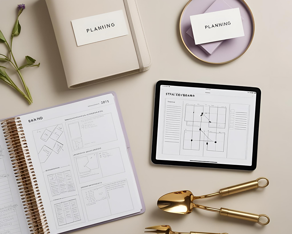 Plant This: Identify three key steps you need to take to strengthen your brand strategy. Do you need to refine your visuals, clarify your messaging, or create a new marketing plan?