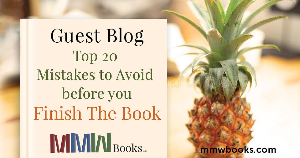 self-publishing mistakes