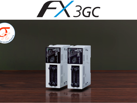 Mitsubishi FX3GC – PLC Super Kompak dengan Konektor I/O untuk Instalasi Cepat