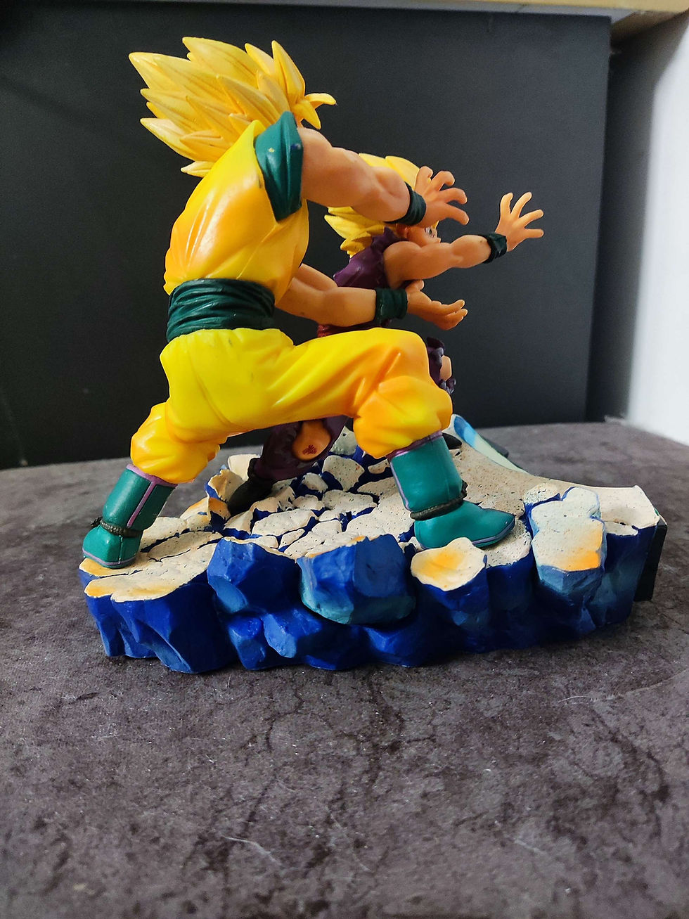 Thumbnail: Dragon Ball Z Iconic Figure Goku and Gohan Kamehameha Action Figure