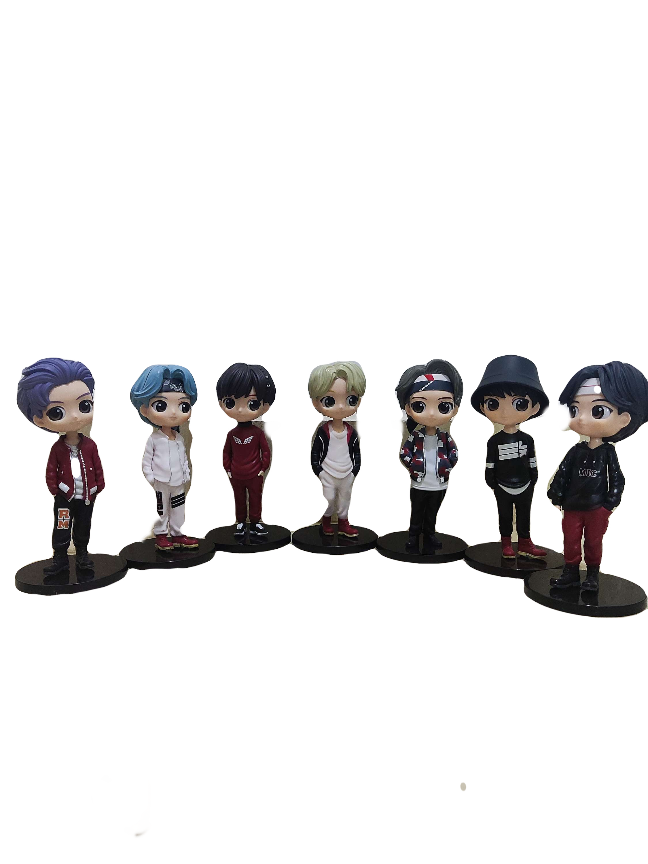 Bts action figure set of 7 