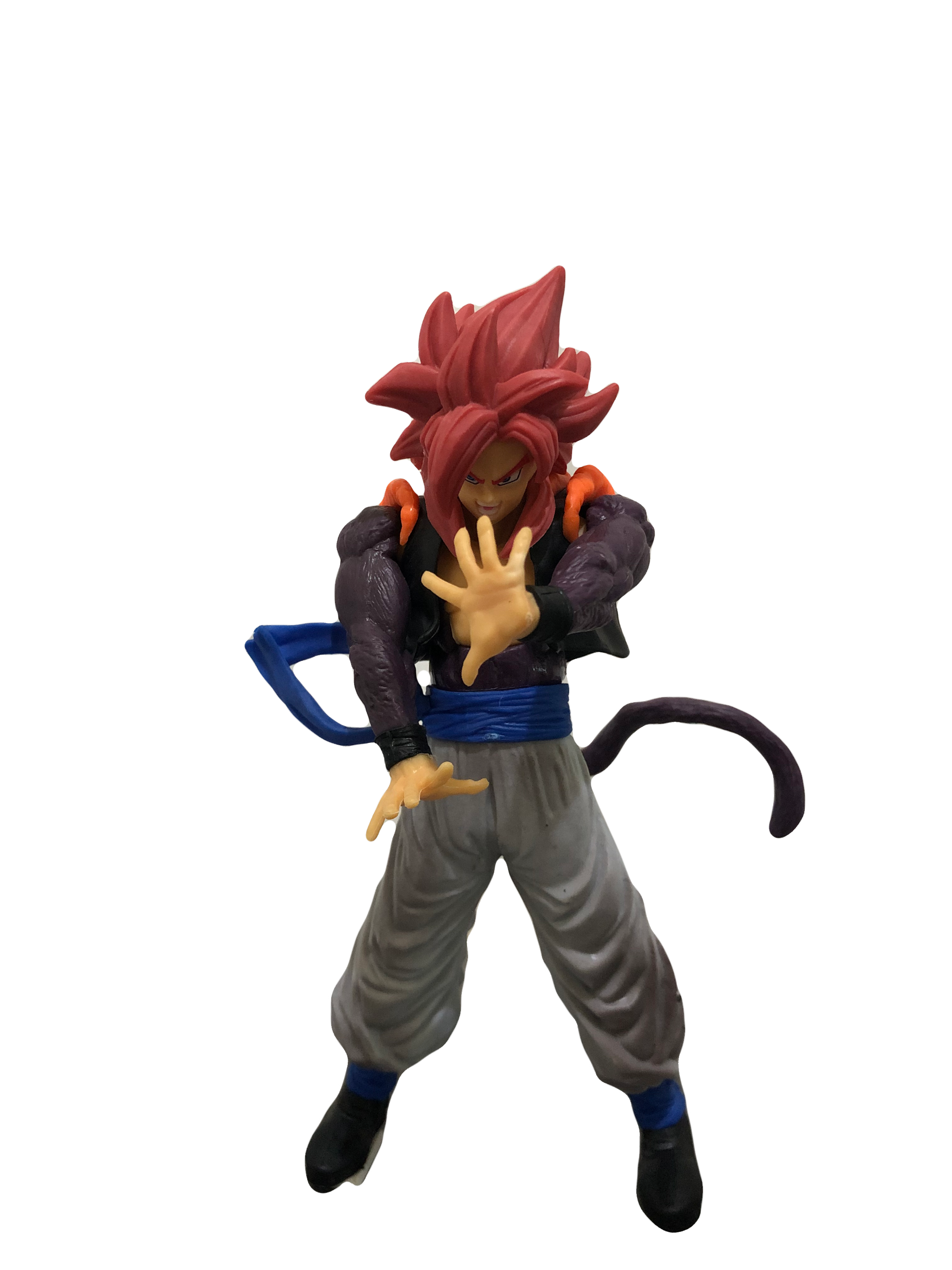 Dragon Ball Z Goku Super Saiyan SSJ4 Self Standing Action Figures PVC Anime