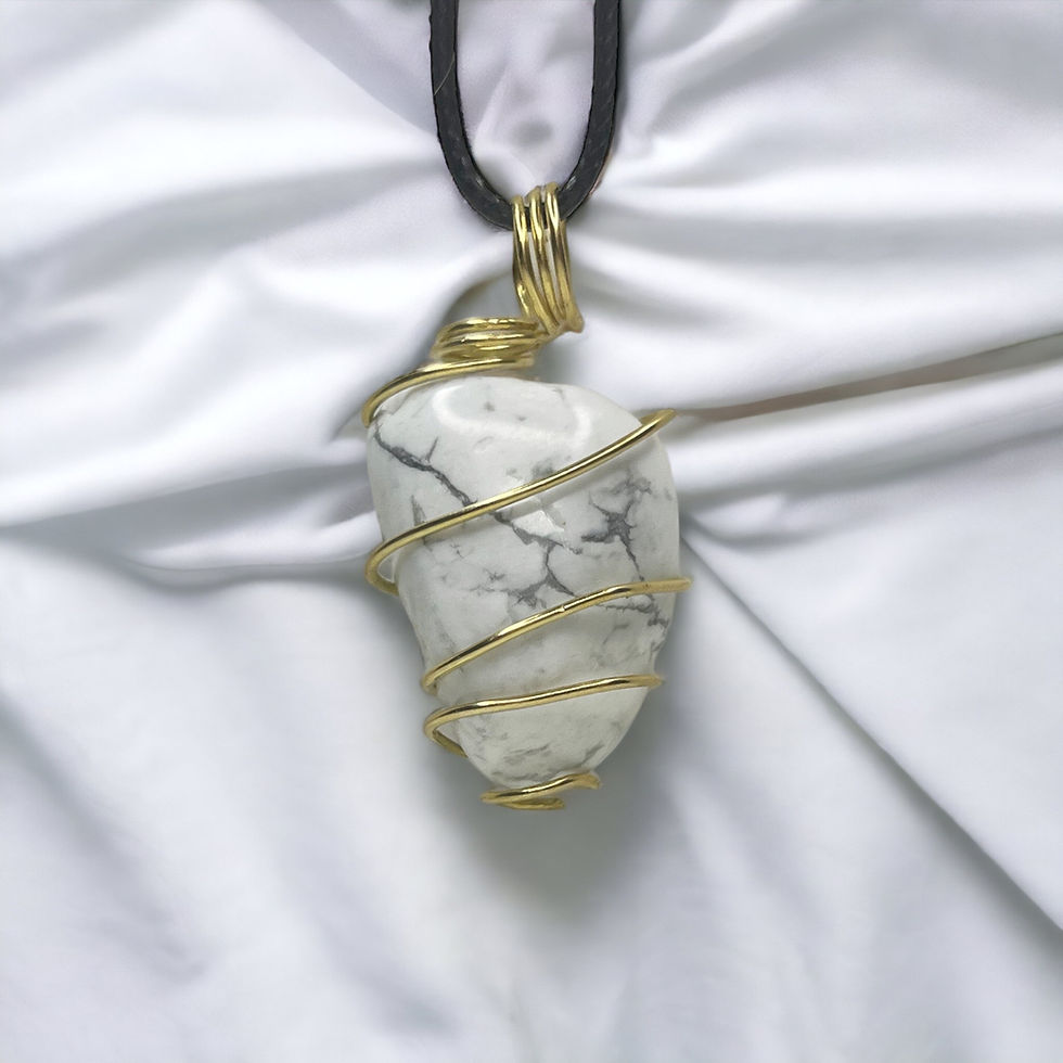 Thumbnail: Howlite Pendant