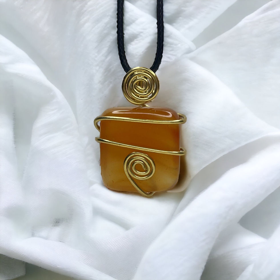 Thumbnail: Carnelian Agate Pendants