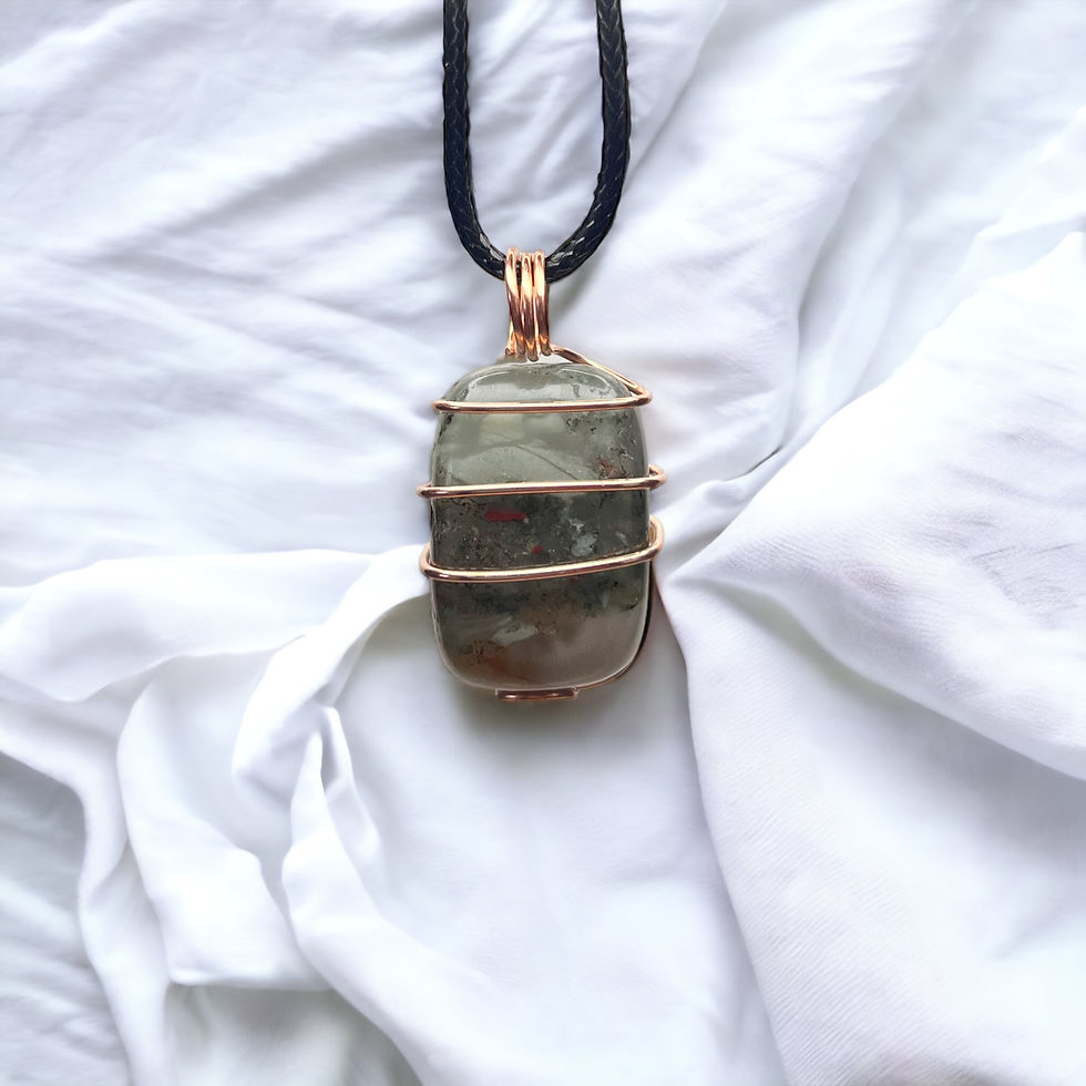 Thumbnail: Bloodstone Pendants