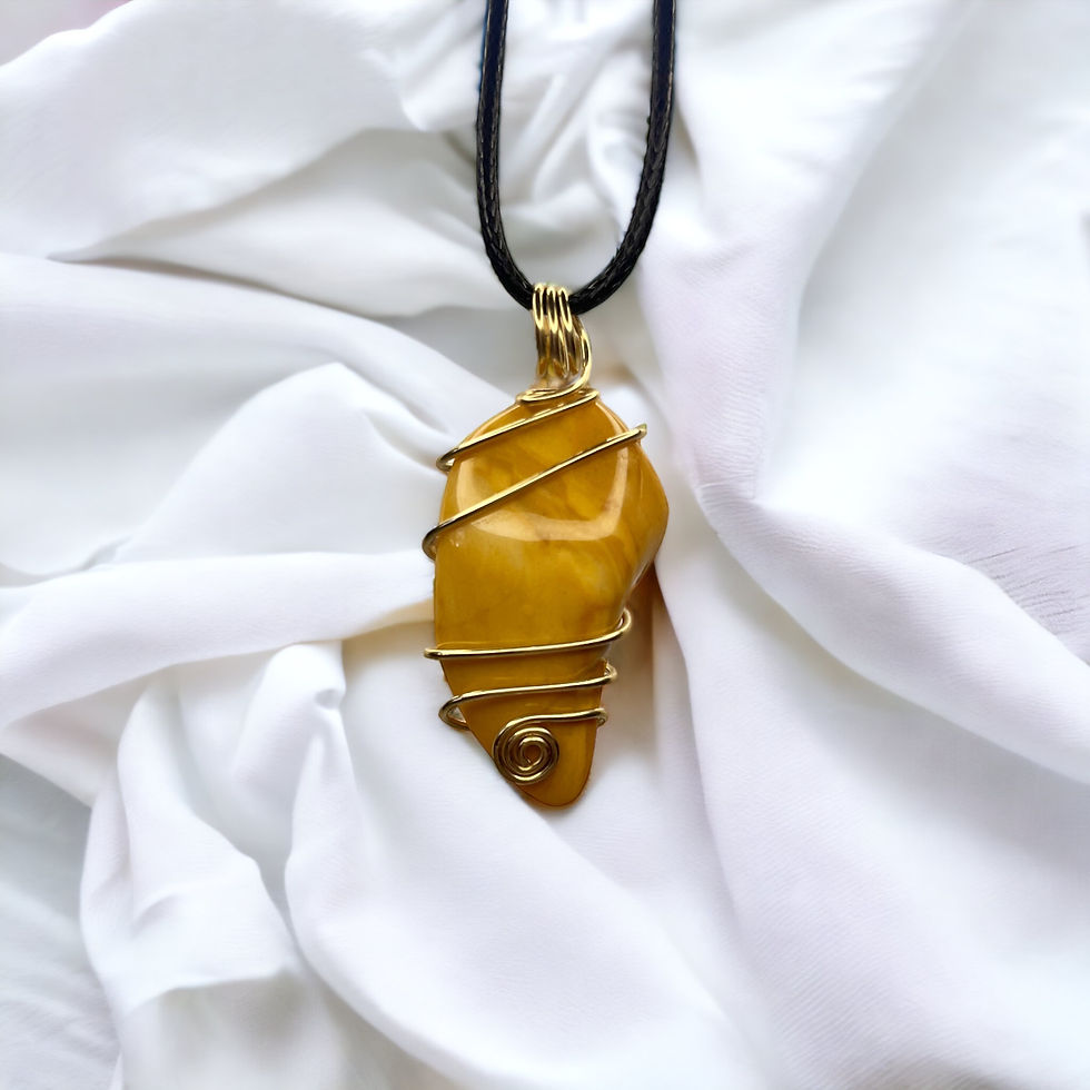 Thumbnail: Yellow Jasper Pendant