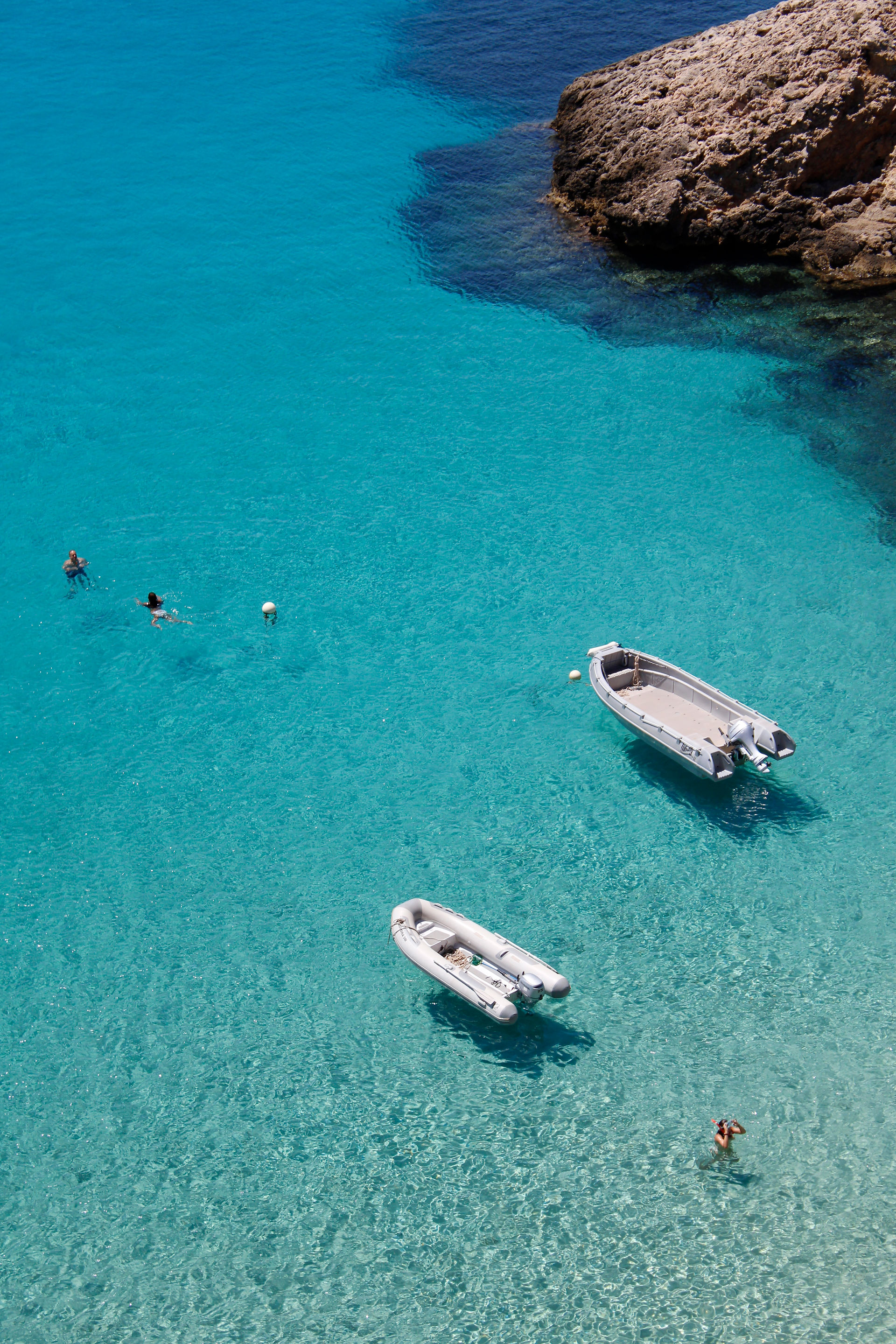 Clearest beach in Ibiza, Cala Tarida