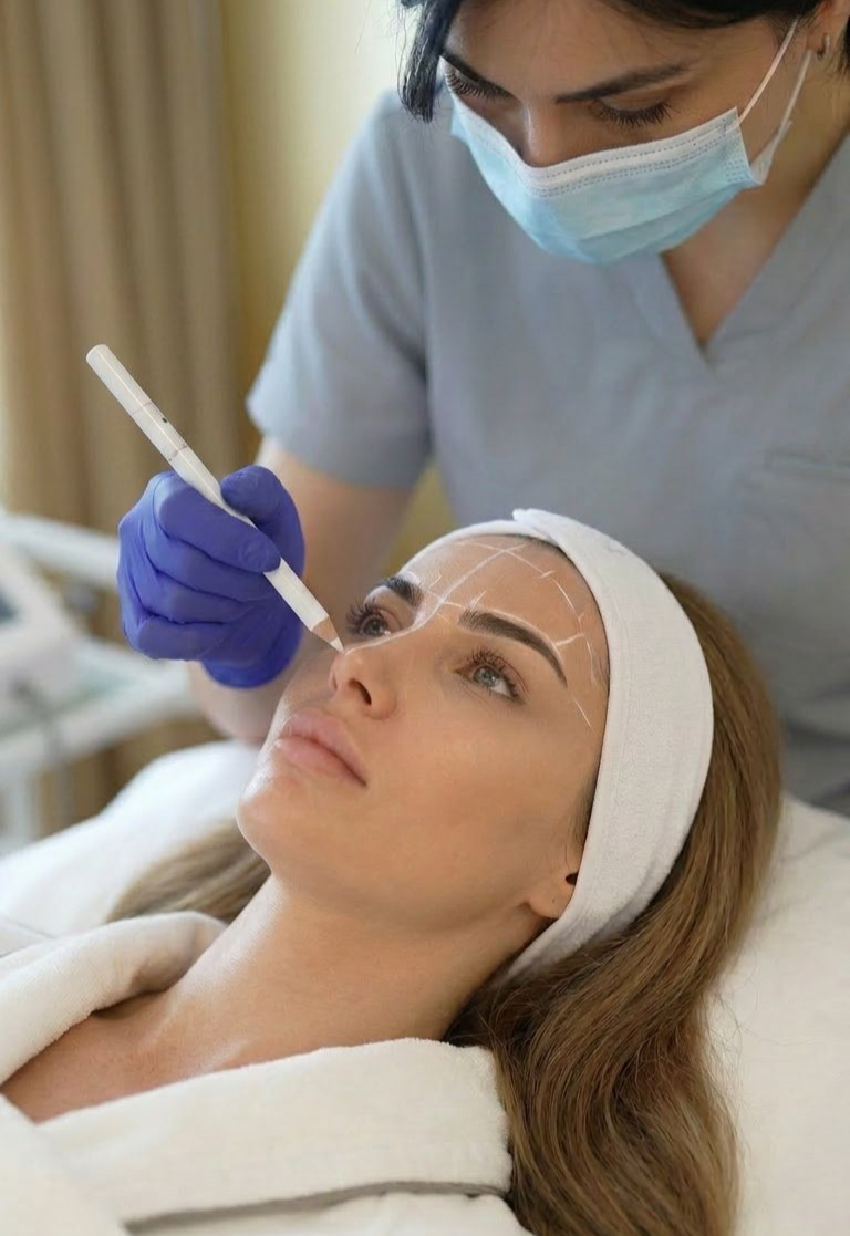 Polynucleotide treatment at Reborne, Marylebone, London