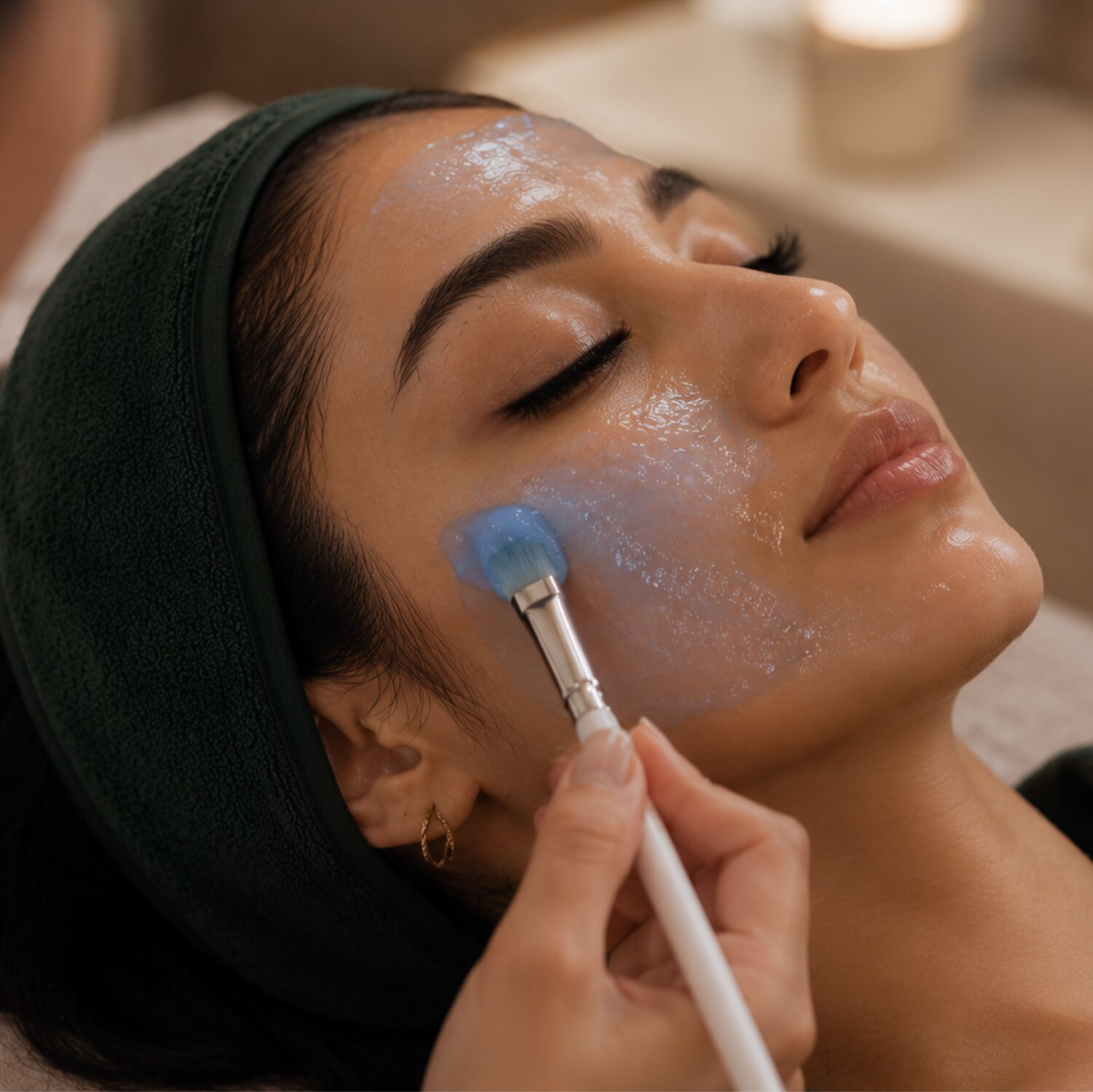 Copper peptide facial at Reborne, Marylebone, London