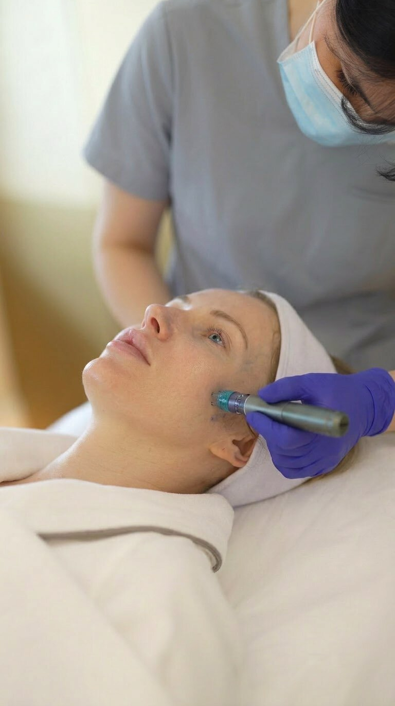 Copper peptide facial at Reborne, Marylebone, London
