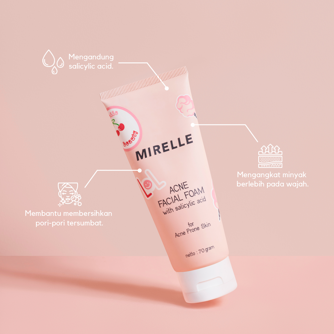 Mirelle Acne Facial Foam