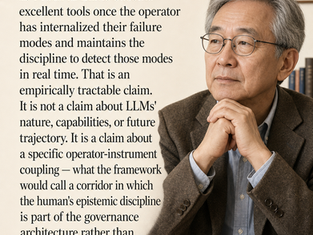 Iteration Demis Hassabis may find useful, Part 2: Applying Bridge360 Metatheory Model