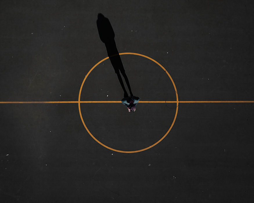 Terrain de basketball