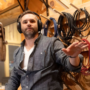 John Lake big band recording at Bunker studios