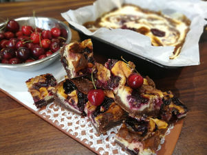 Cherry Cheesecake Brownies