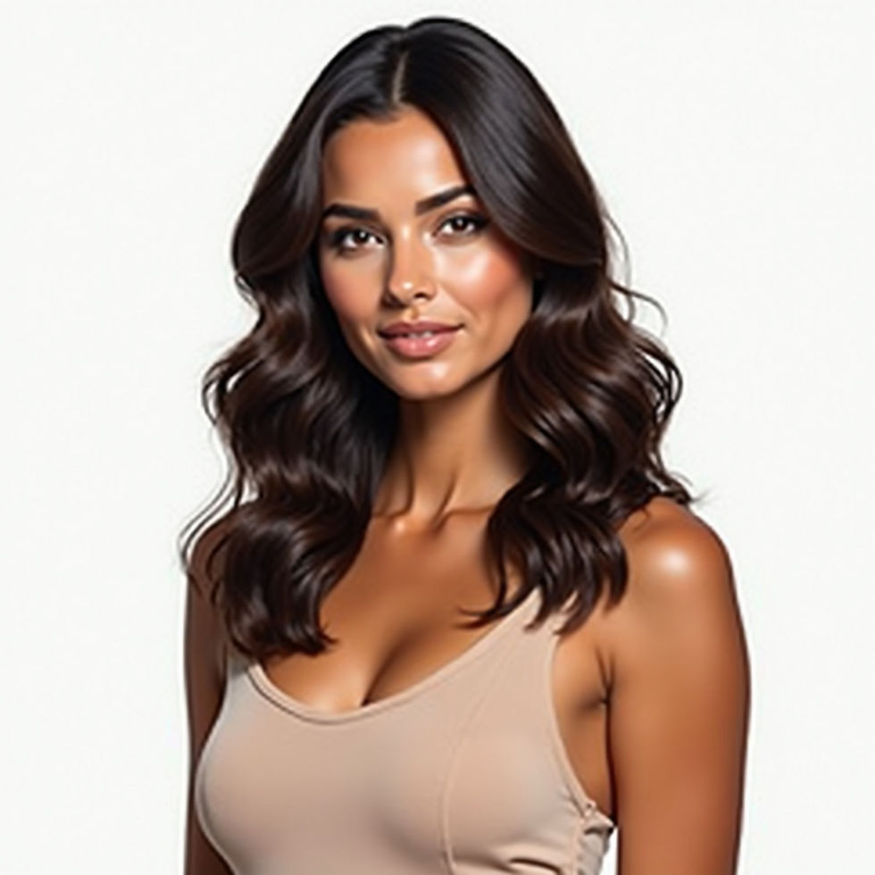 Wavy Shoulder Style
