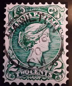 Canada 1870 - Queen in Hamilton