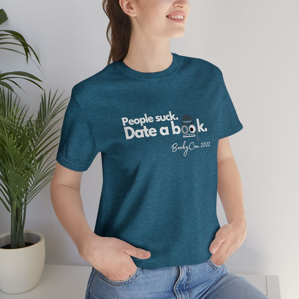 Thumbnail: BookyCon - People Suck Date a Book T-Shirt