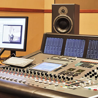TV production agency - Shot of a recording studio