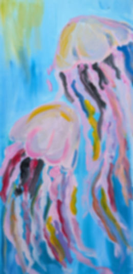 Jelly fish 10 x 20 