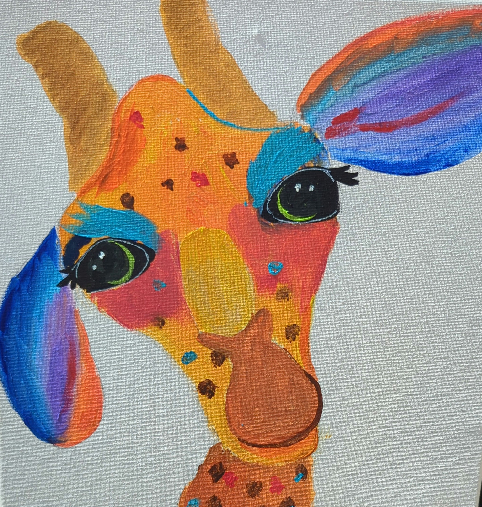 Giraffe 12 x 12