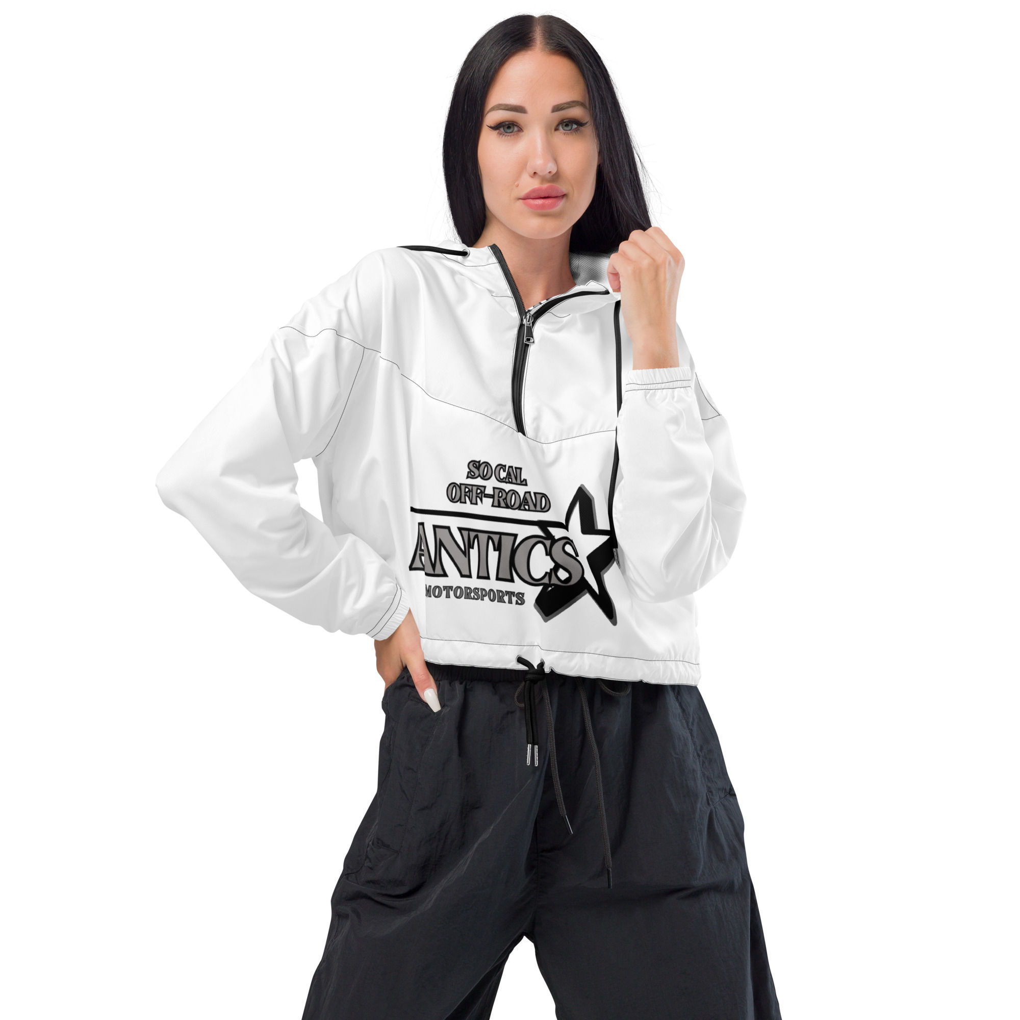 Women’s cropped windbreaker