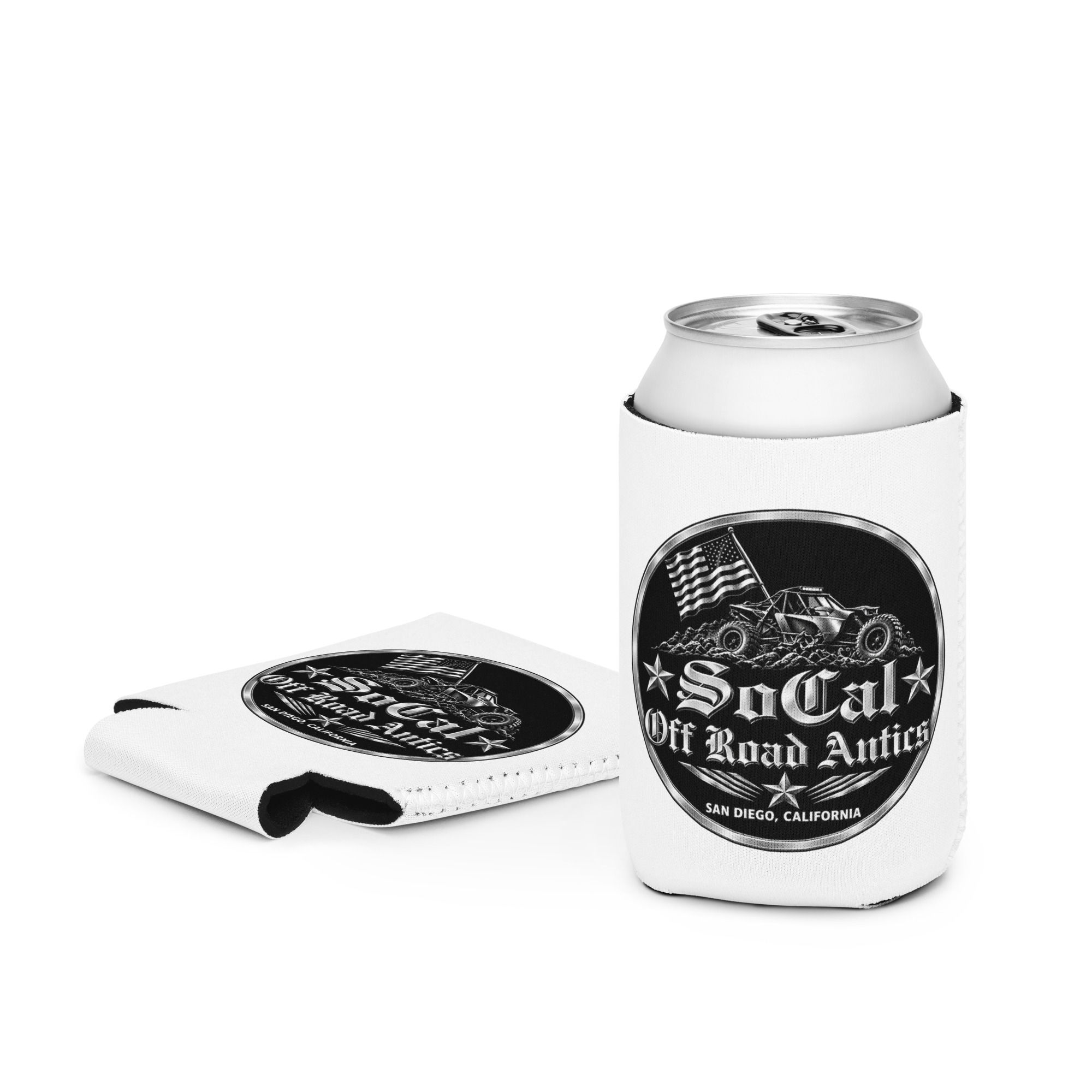 Antics Logo Koozie
