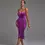 Thumbnail: STRAPLESS SLEEVELESS TASSELS DRESS