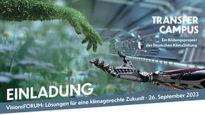 Klima AG beim Klima VisionsFORUM der Deutschen Klimastiftung