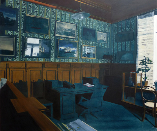 Lost at sea
oil on canvas, 130x110cm