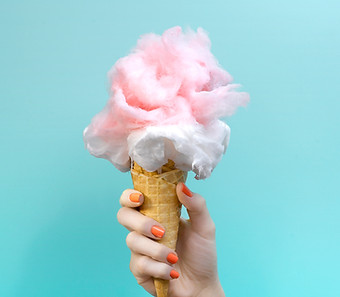Cotton Candy Ice Cream