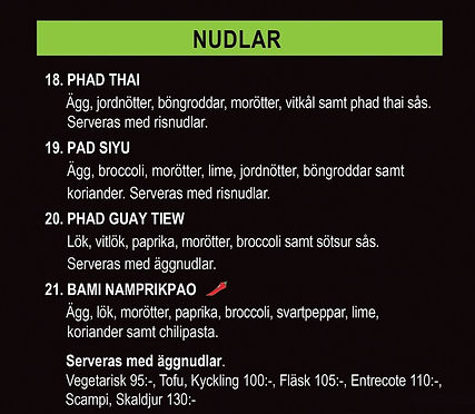 Thai Take away - Blue Mango i Eknäs, Nacka, Saltsjö-Boo