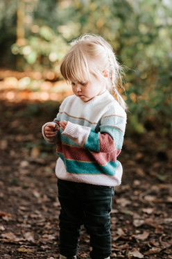 girl looking down