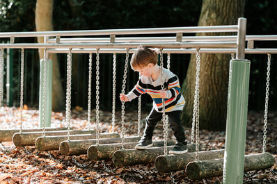 boy in park